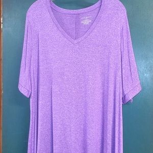 Women's Purple Lane Bryant Top size 18/20